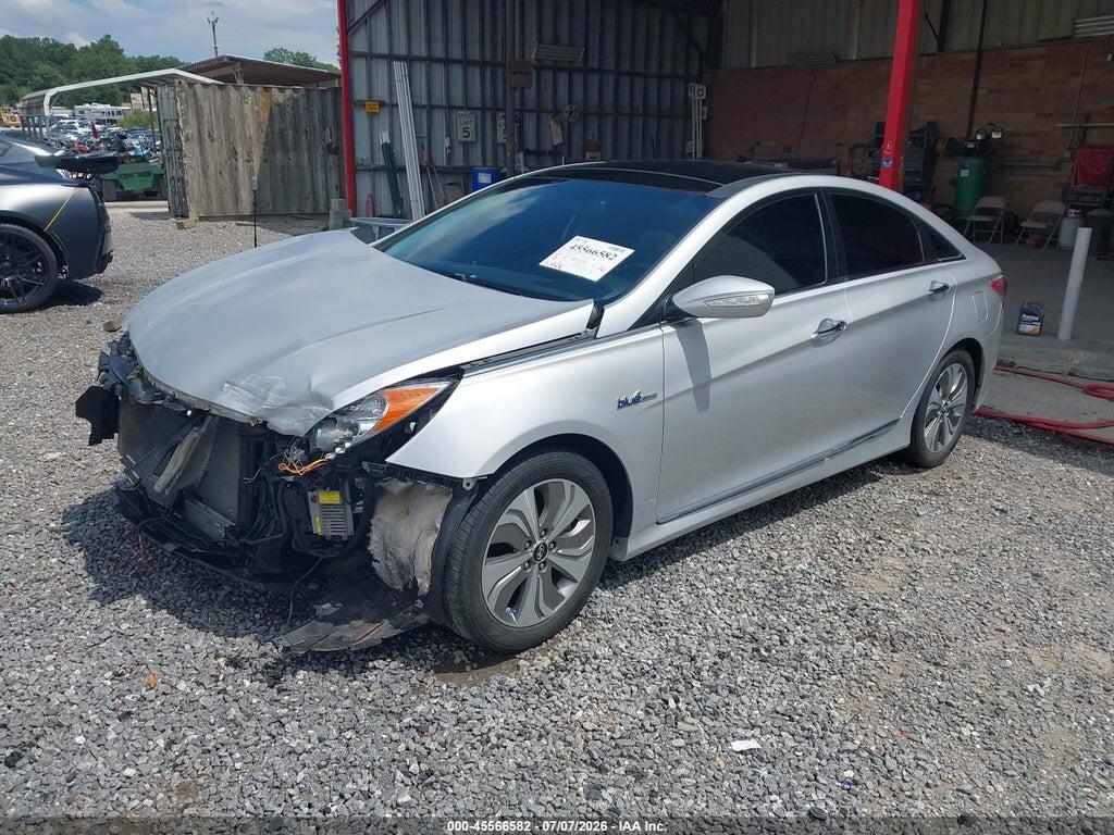KMHEC4A44EA109676 2014 HYUNDAI SONATA HYBRID photo no. 2
