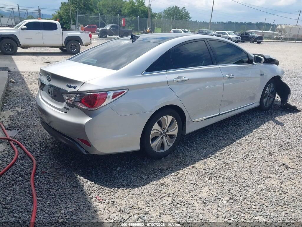 KMHEC4A44EA109676 2014 HYUNDAI SONATA HYBRID photo no. 4