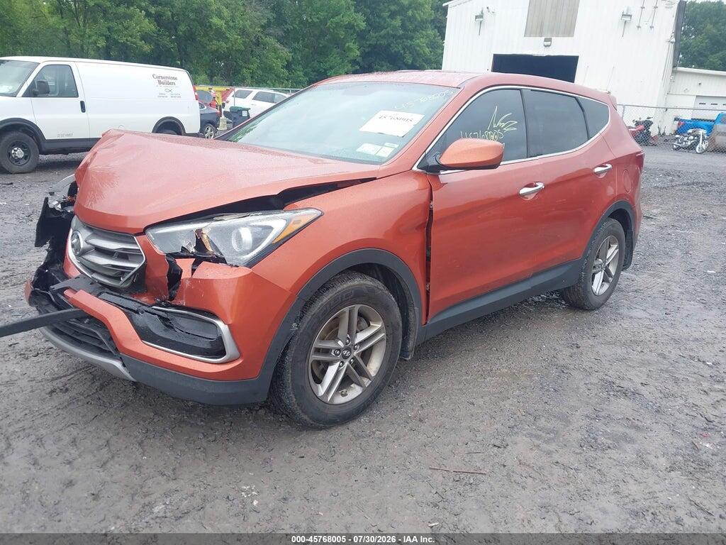 5XYZTDLB1HG438566 2017 HYUNDAI SANTA FE SPORT photo no. 2