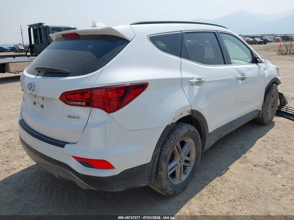 5NMZU3LB9HH007888 2017 HYUNDAI SANTA FE SPORT photo no. 4