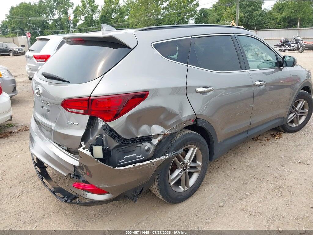 5NMZU3LB3HH032415 2017 HYUNDAI SANTA FE SPORT photo no. 4