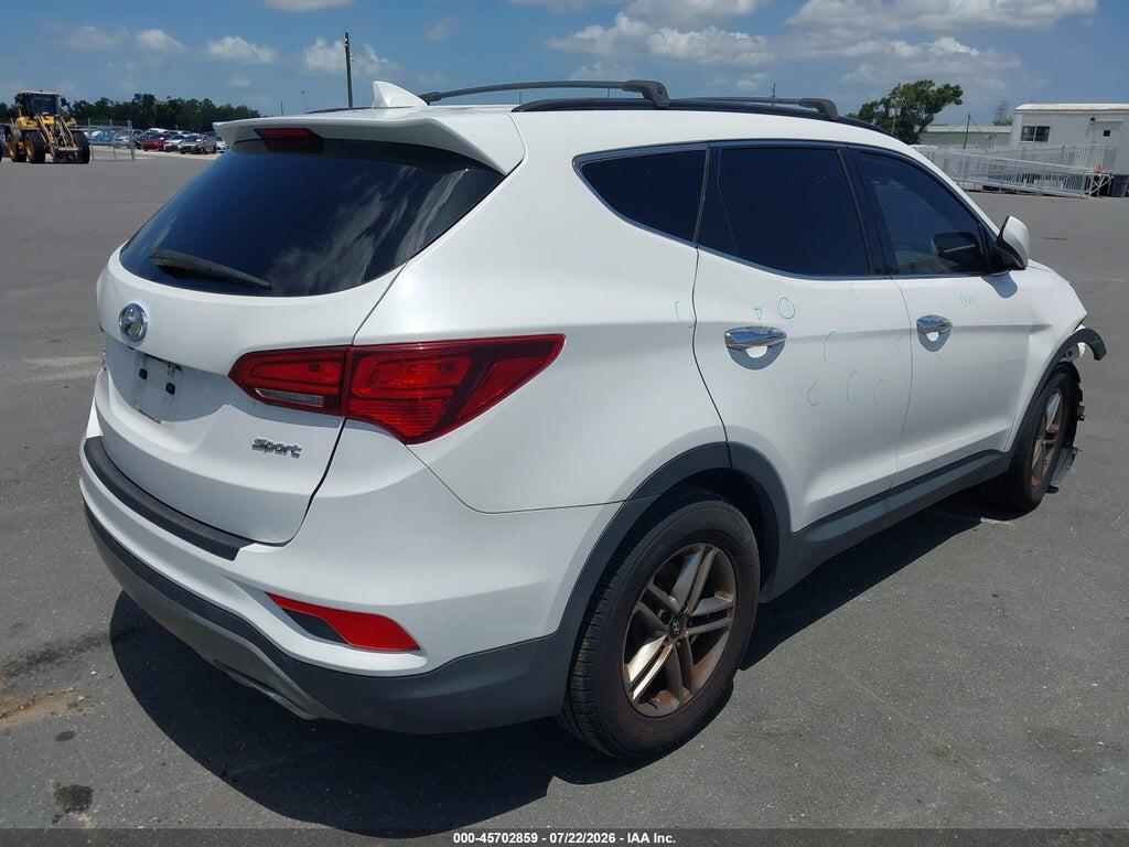 5NMZU3LB9HH009995 2017 HYUNDAI SANTA FE SPORT photo no. 4