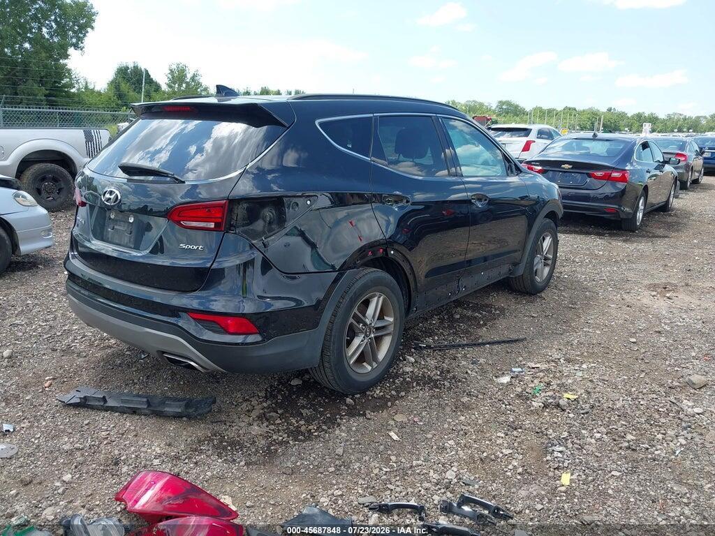 5NMZU3LBXHH002389 2017 HYUNDAI SANTA FE SPORT photo no. 4