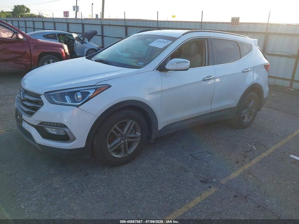 5NMZU3LBXHH043198 2017 HYUNDAI SANTA FE SPORT photo no. 2