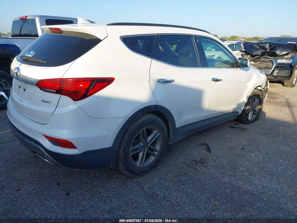 5NMZU3LBXHH043198 2017 HYUNDAI SANTA FE SPORT photo no. 4