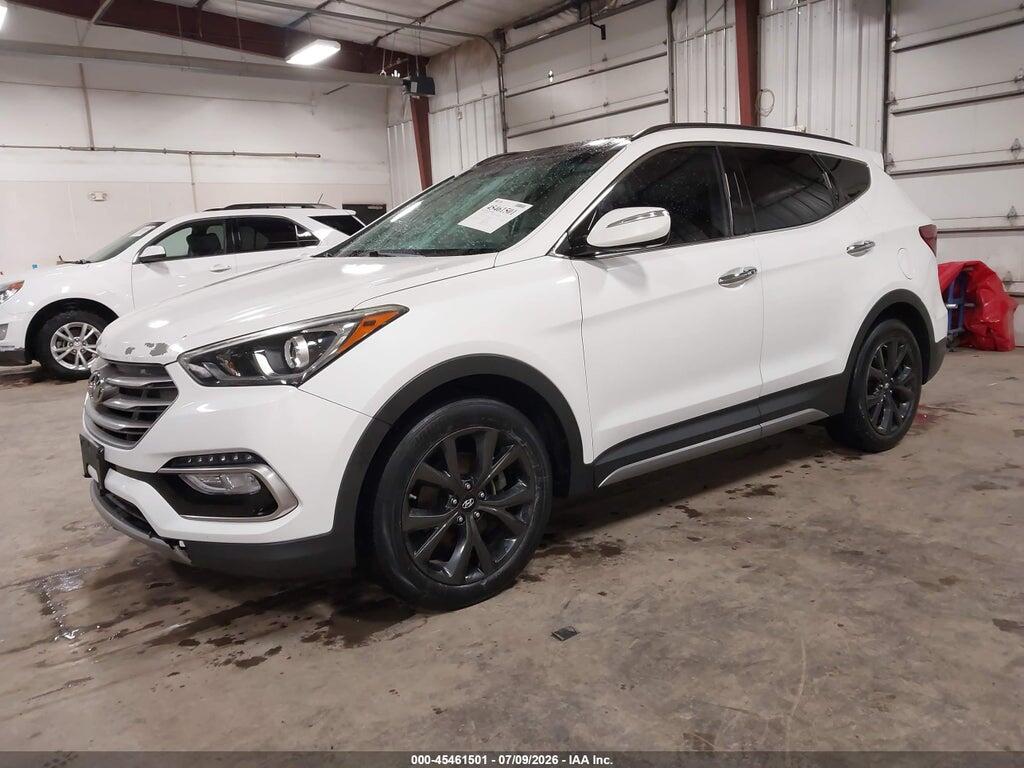 5XYZWDLA7HG417297 2017 HYUNDAI SANTA FE SPORT photo no. 2