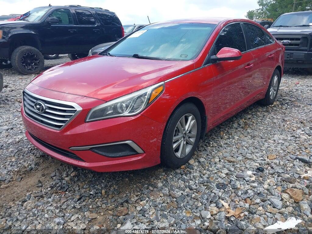 5NPE24AF7HH449331 2017 HYUNDAI SONATA photo no. 2