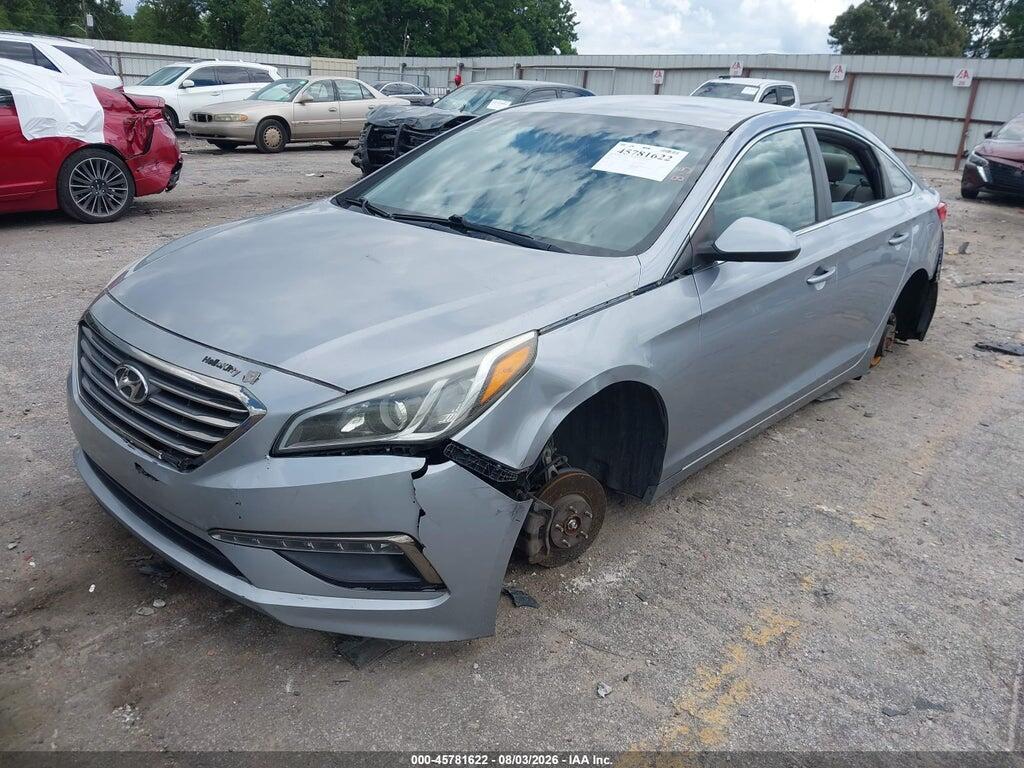 5NPE24AF6HH552272 2017 HYUNDAI SONATA photo no. 2