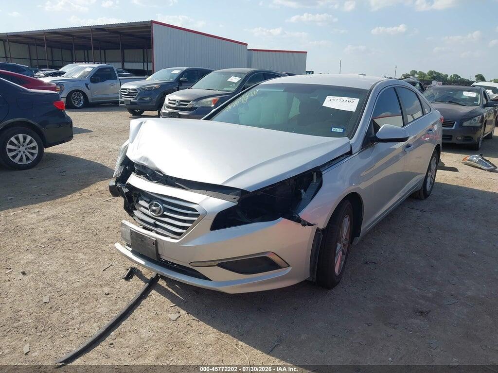 5NPE24AF8HH596287 2017 HYUNDAI SONATA photo no. 2