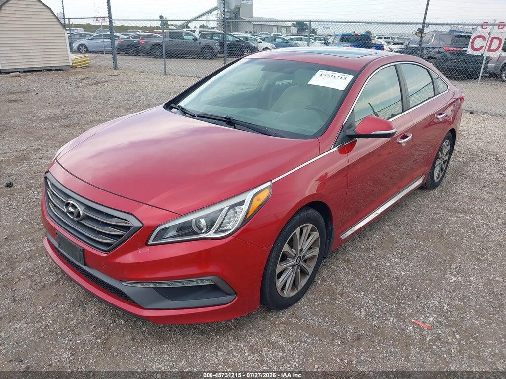 5NPE34AF0HH546514 2017 HYUNDAI SONATA photo no. 2