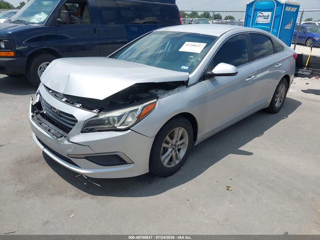 5NPE24AF6HH533401 2017 HYUNDAI SONATA photo no. 2