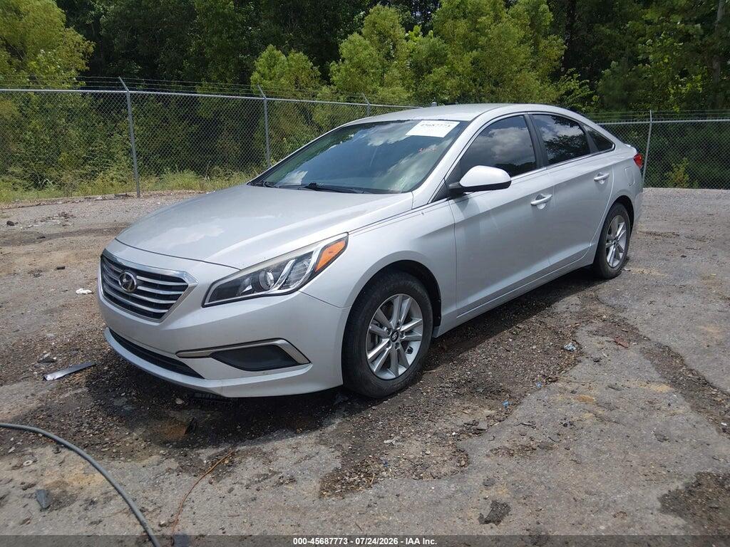 5NPE24AF7HH525324 2017 HYUNDAI SONATA photo no. 2