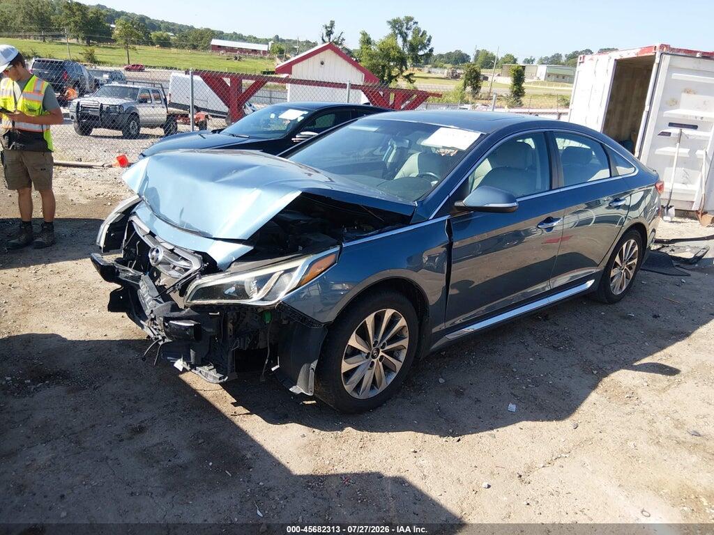 5NPE34AF7HH565187 2017 HYUNDAI SONATA photo no. 2