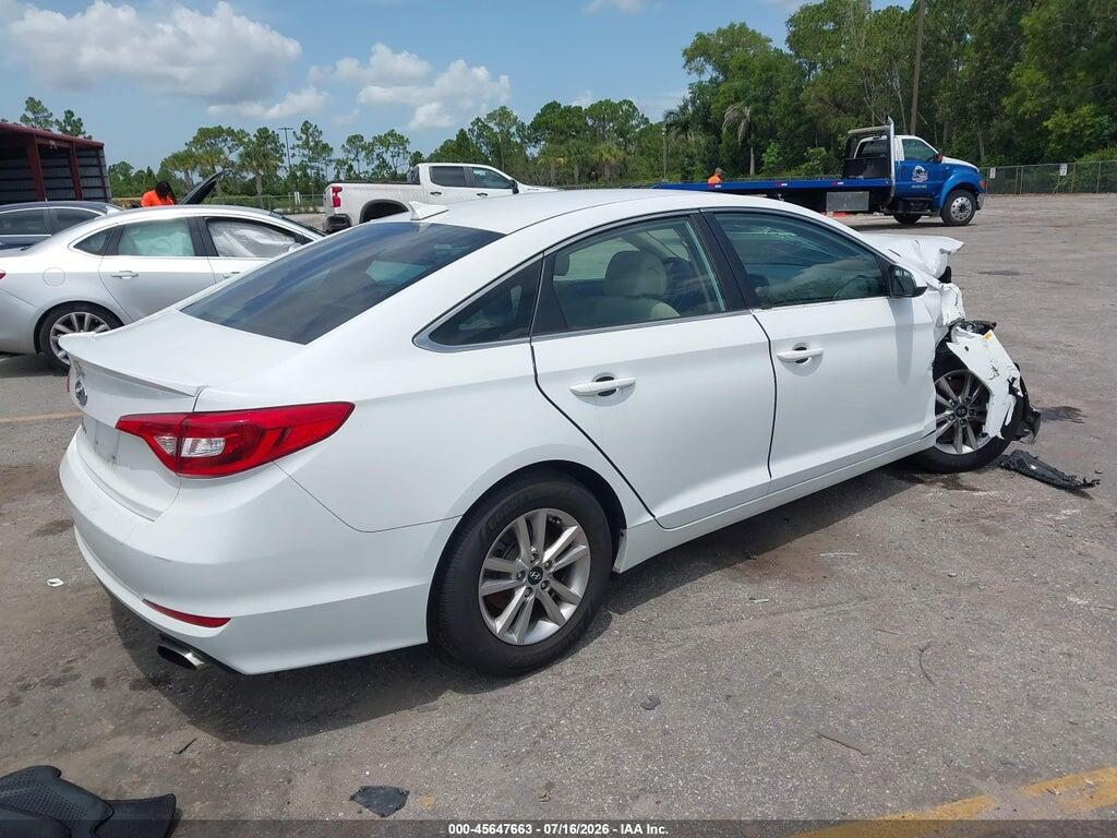 5NPE24AFXHH588224 2017 HYUNDAI SONATA photo no. 4