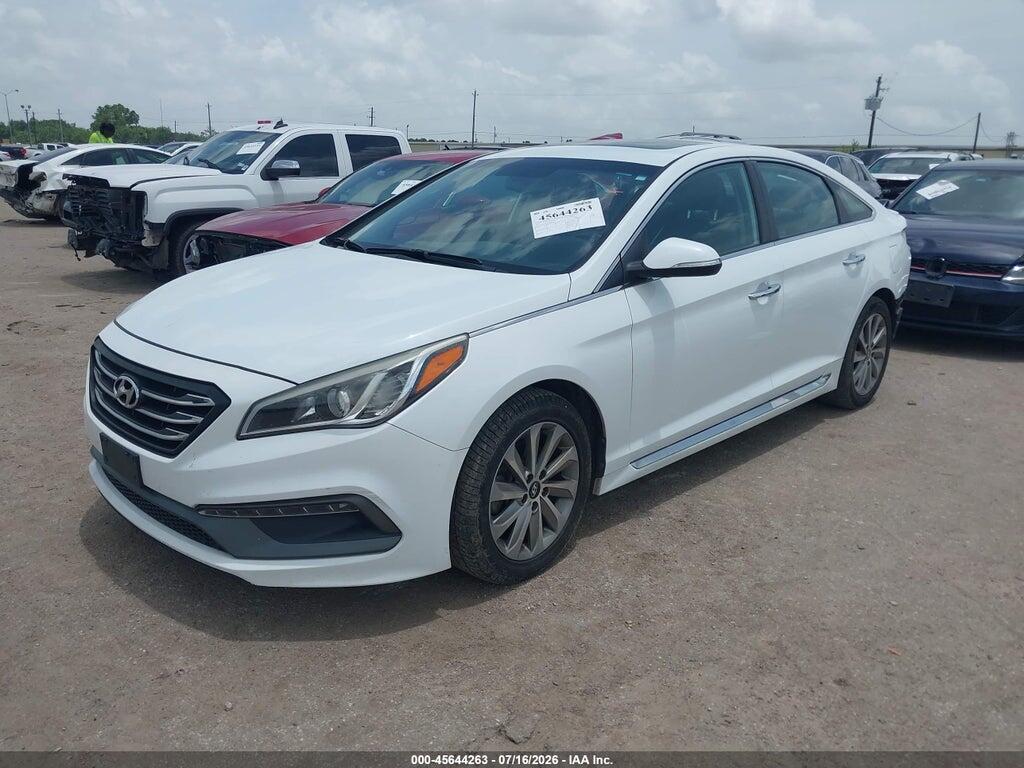 5NPE34AF9HH449697 2017 HYUNDAI SONATA photo no. 2
