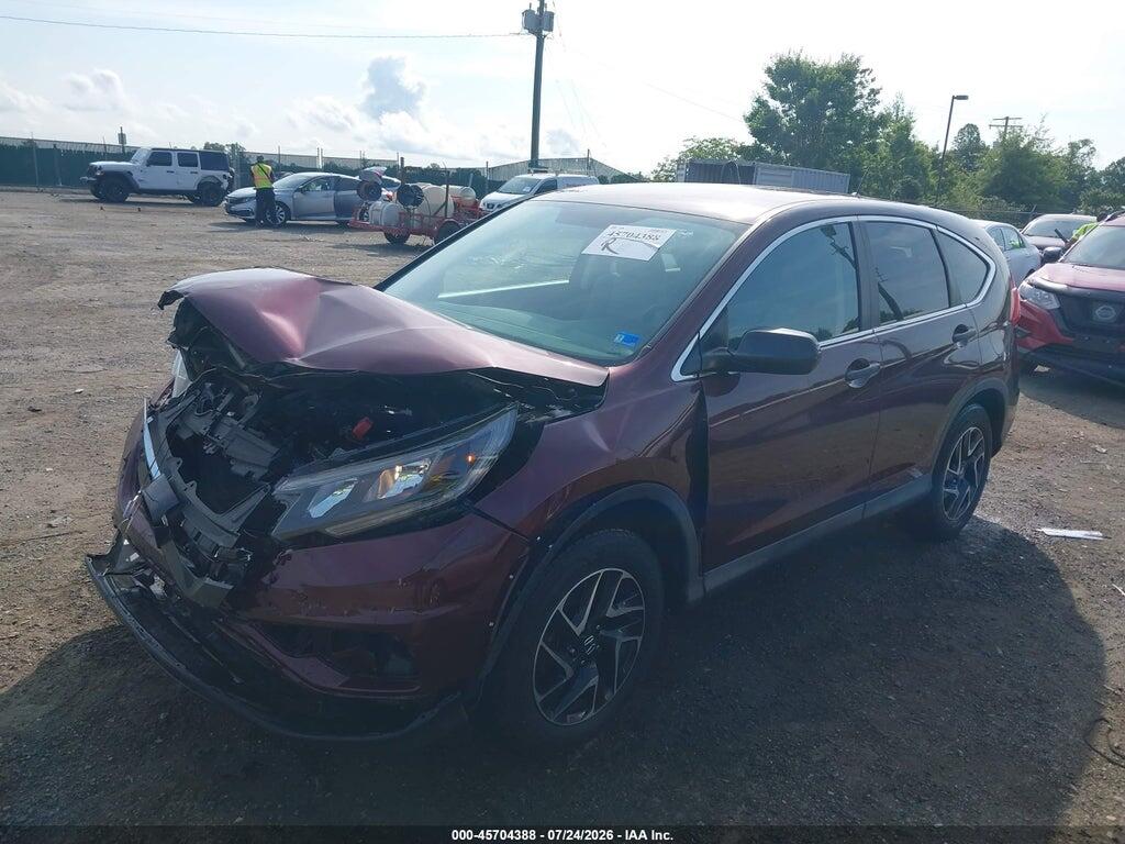 5J6RM4H42GL075103 2016 HONDA CR-V photo no. 2