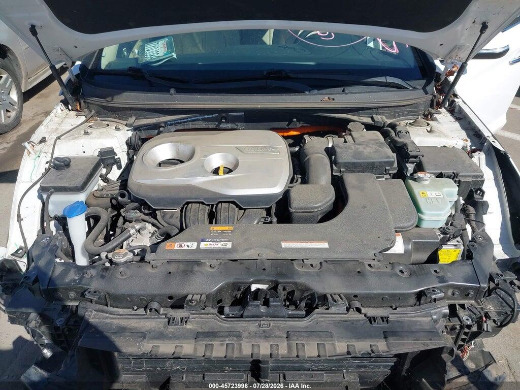 KMHE24L13HA058004 2017 HYUNDAI SONATA HYBRID photo no. 10