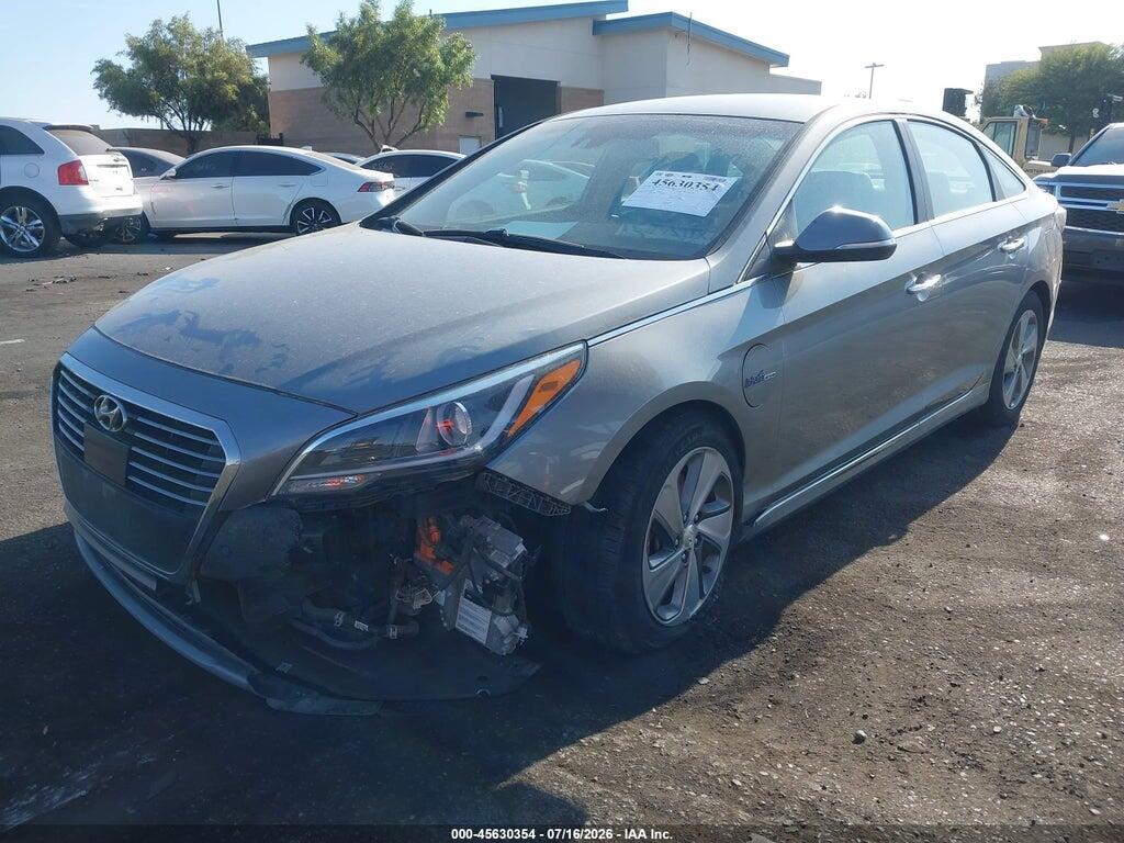 KMHE54L28HA059651 2017 HYUNDAI SONATA PLUG-IN HYBRID photo no. 2