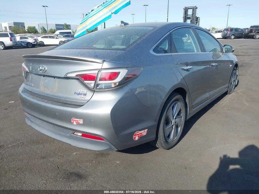 KMHE54L28HA059651 2017 HYUNDAI SONATA PLUG-IN HYBRID photo no. 4