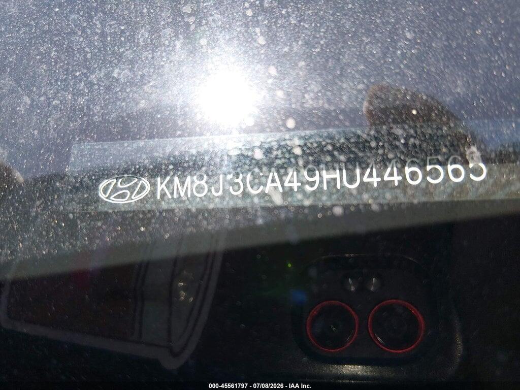 KM8J3CA49HU446565 2017 HYUNDAI TUCSON photo no. 9