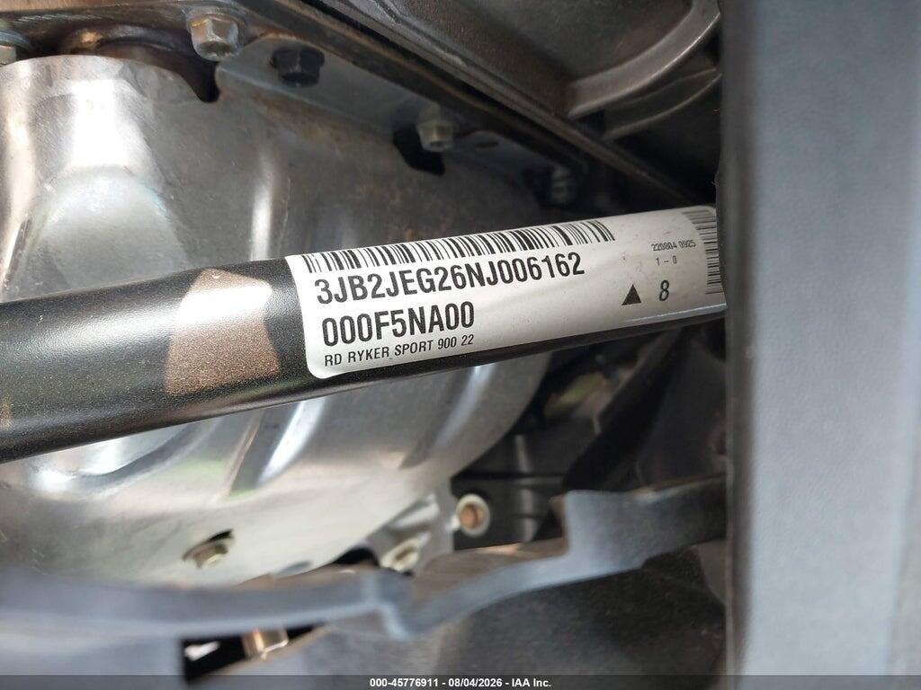 3JB2JEG26NJ006162 2022 CAN-AM RYKER photo no. 10
