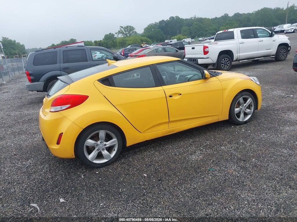 KMHTC6AD8EU183510 2014 HYUNDAI VELOSTER photo no. 4