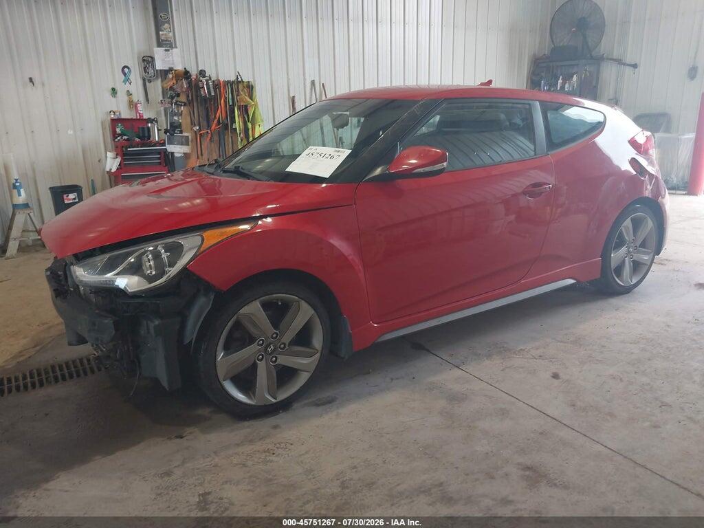 KMHTC6AE9EU191561 2014 HYUNDAI VELOSTER photo no. 2