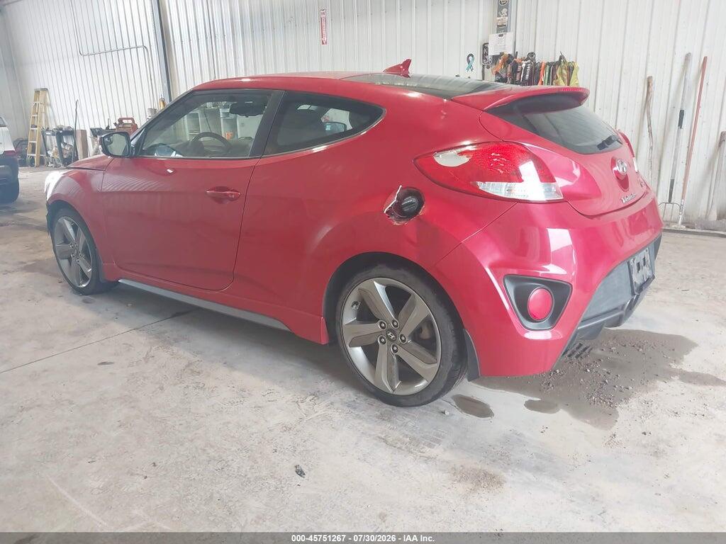 KMHTC6AE9EU191561 2014 HYUNDAI VELOSTER photo no. 3