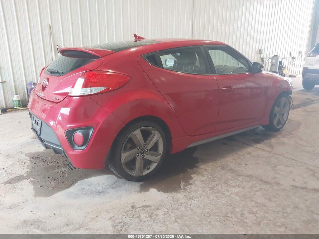 KMHTC6AE9EU191561 2014 HYUNDAI VELOSTER photo no. 4