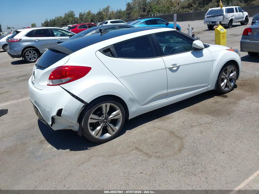 KMHTC6AD9EU208950 2014 HYUNDAI VELOSTER photo no. 4