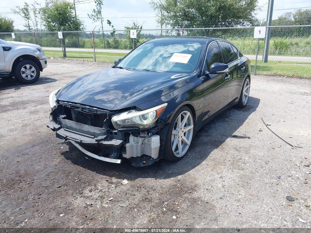 JN1BV7AP5EM689907 2014 INFINITI Q50 photo no. 2