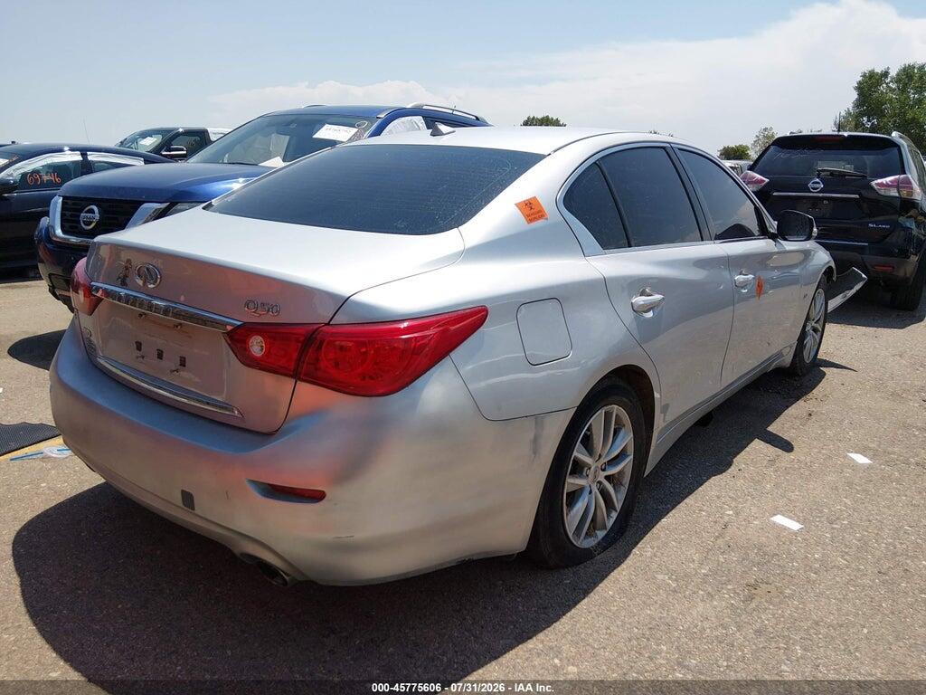 JN1BV7AR0EM696085 2014 INFINITI Q50 photo no. 4