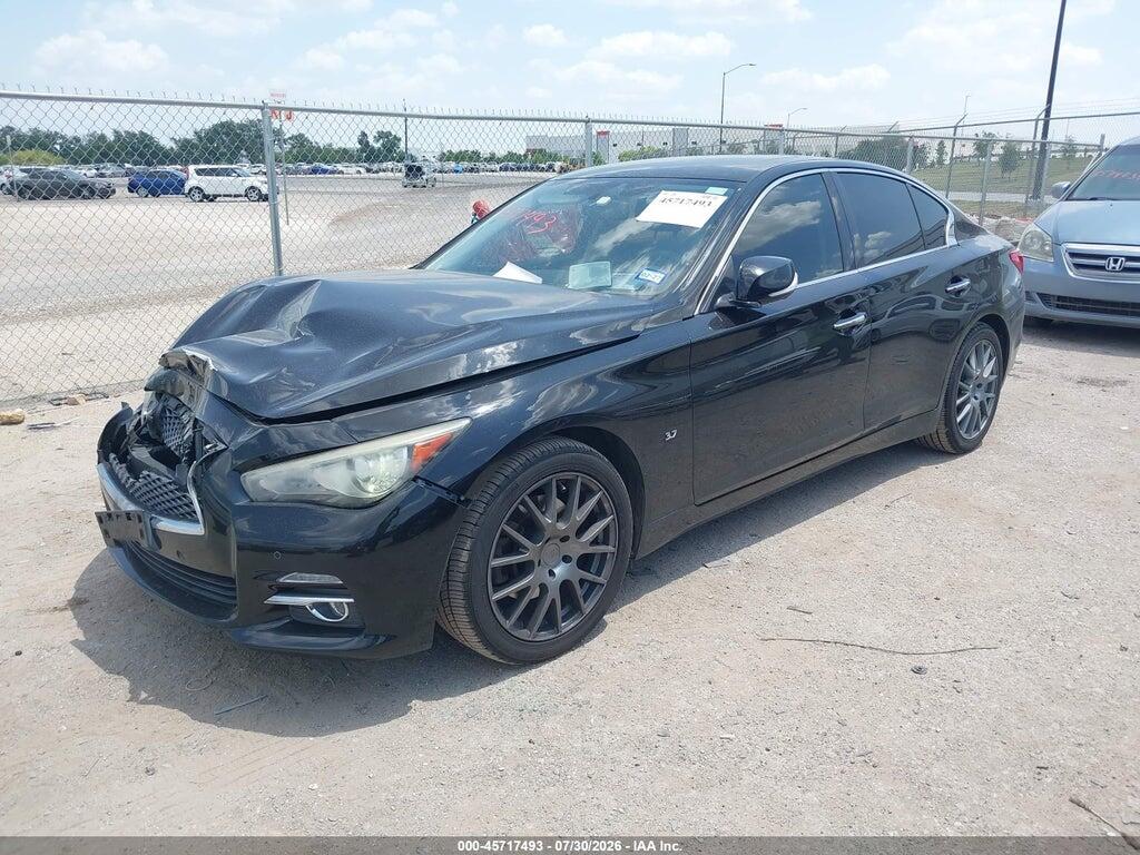 JN1BV7AR9EM689314 2014 INFINITI Q50 photo no. 2