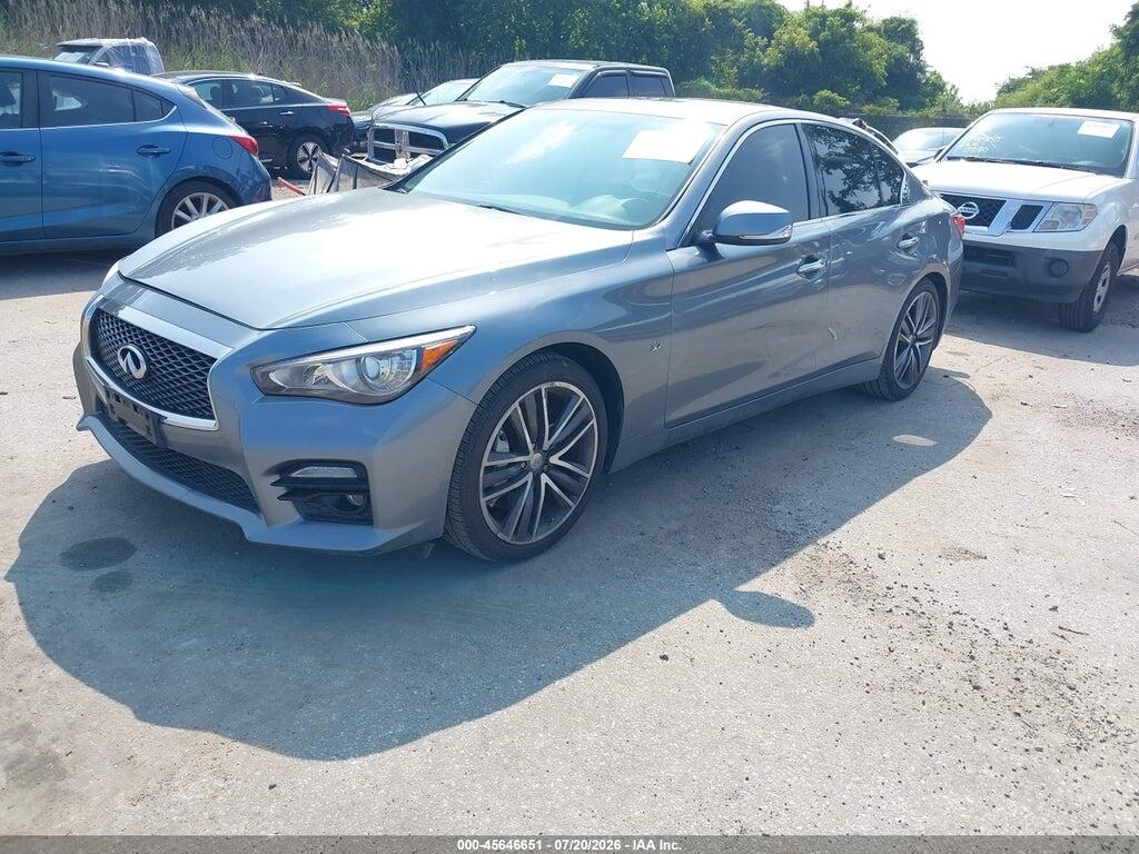 JN1BV7AP1EM672926 2014 INFINITI Q50 photo no. 2