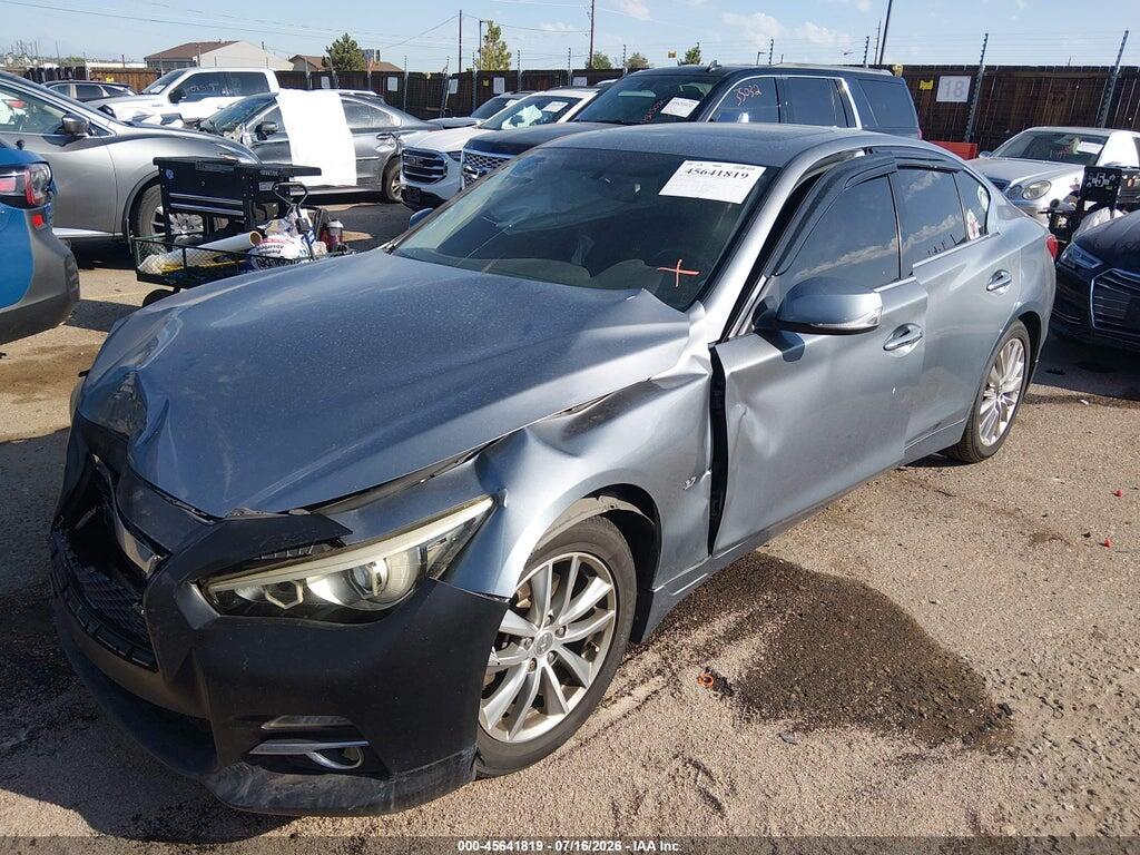 JN1BV7AR5EM695336 2014 INFINITI Q50 photo no. 2