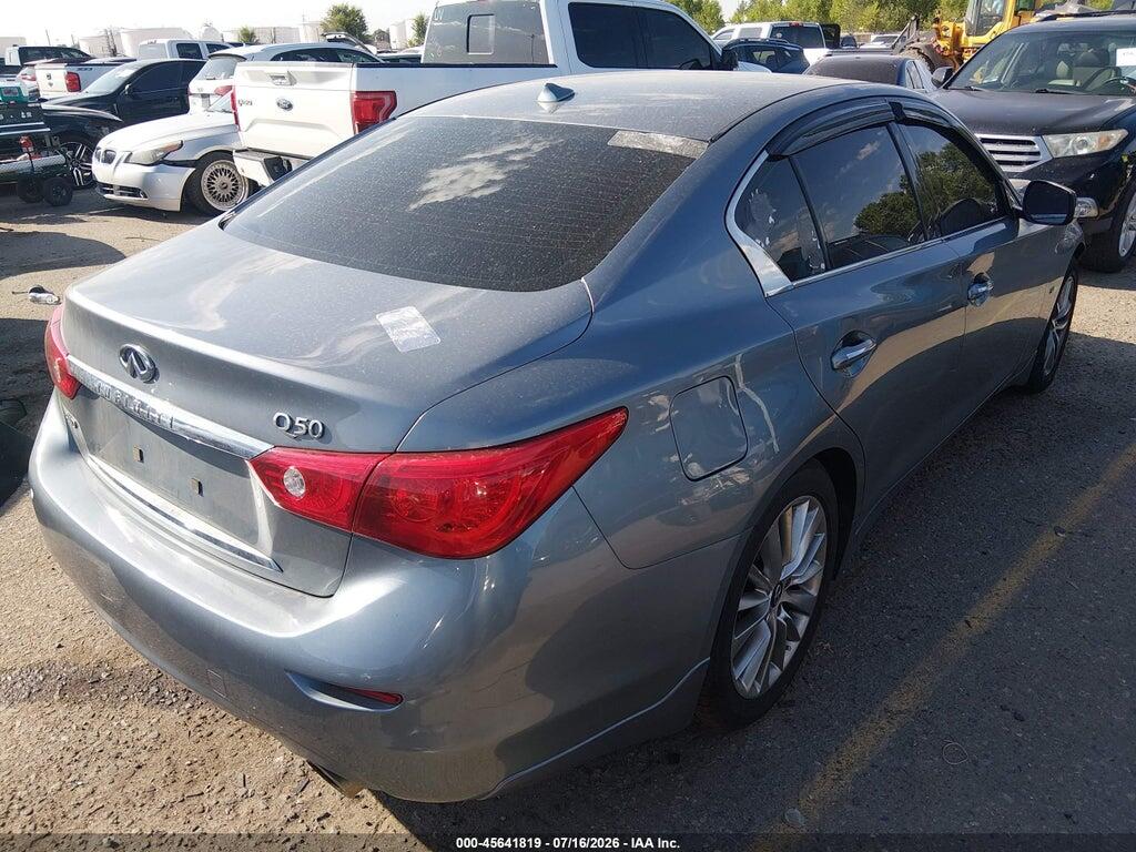 JN1BV7AR5EM695336 2014 INFINITI Q50 photo no. 4