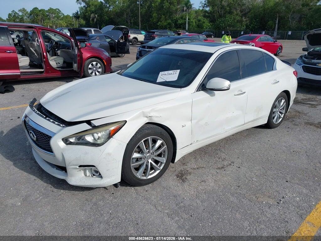 JN1BV7AP1EM689273 2014 INFINITI Q50 photo no. 2
