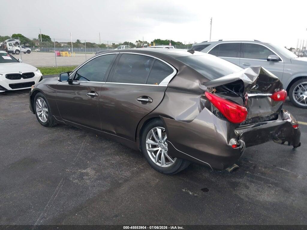 JN1BV7AP2EM673793 2014 INFINITI Q50 photo no. 3