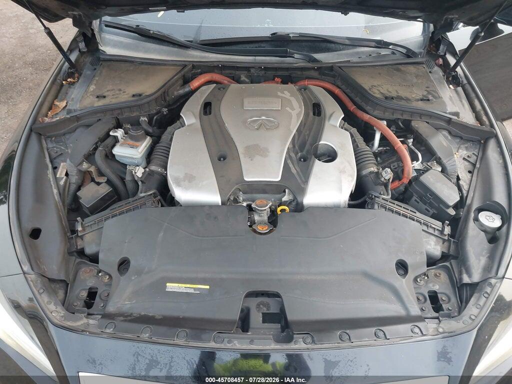 JN1AV7AR5EM702913 2014 INFINITI Q50 HYBRID photo no. 10