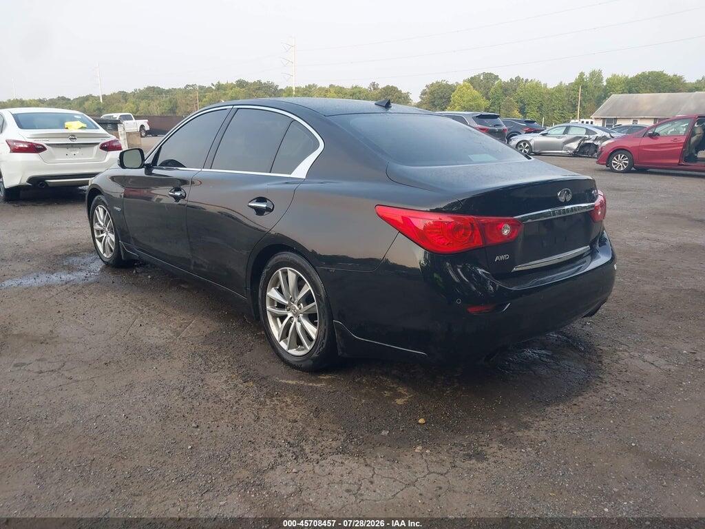 JN1AV7AR5EM702913 2014 INFINITI Q50 HYBRID photo no. 3