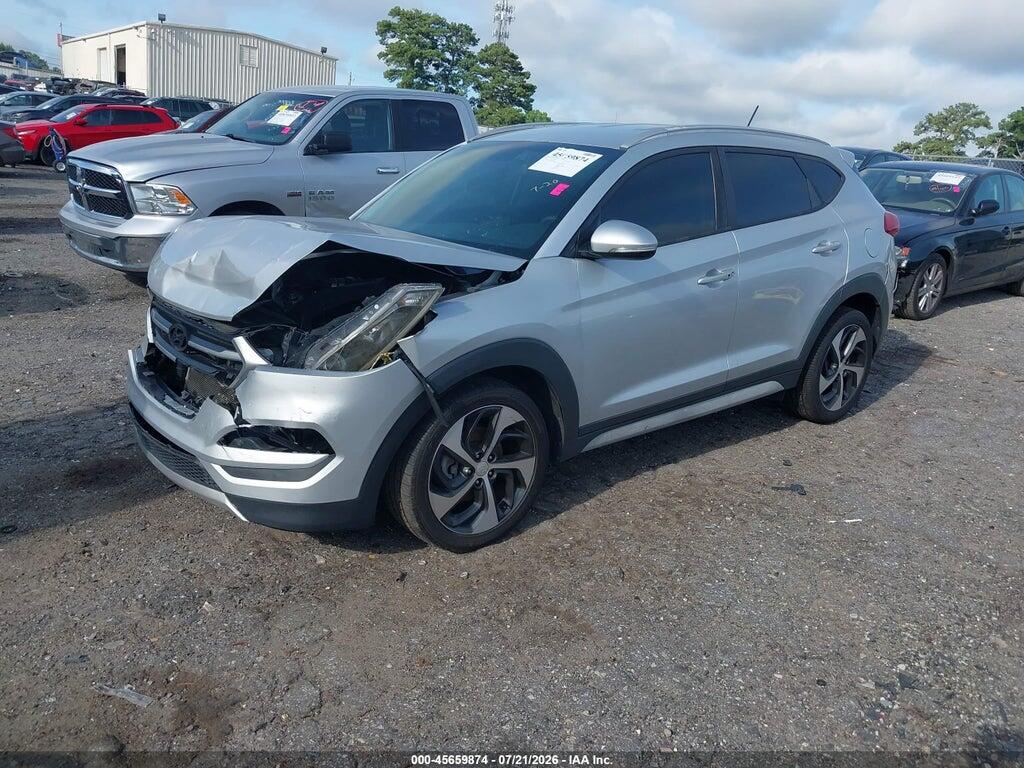 KM8J3CA26HU436784 2017 HYUNDAI TUCSON photo no. 2