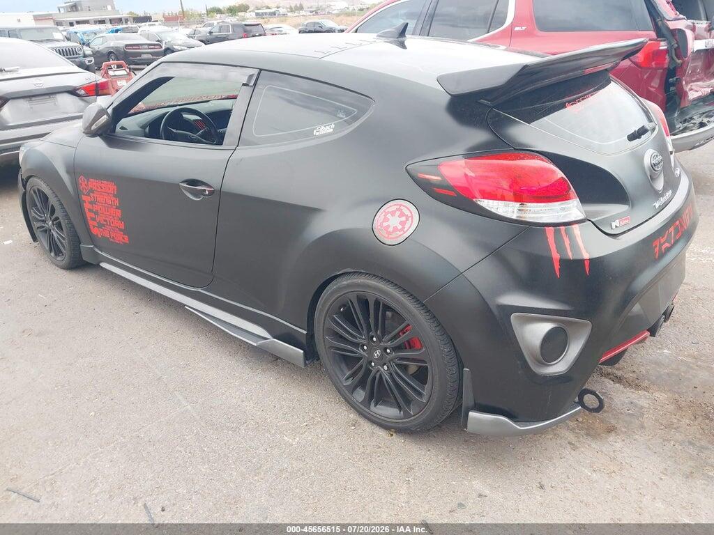 KMHTC6AE3HU314243 2017 HYUNDAI VELOSTER photo no. 3