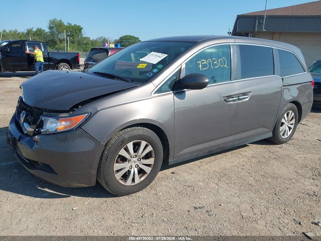 5FNRL5H64GB121534 2016 HONDA ODYSSEY photo no. 2
