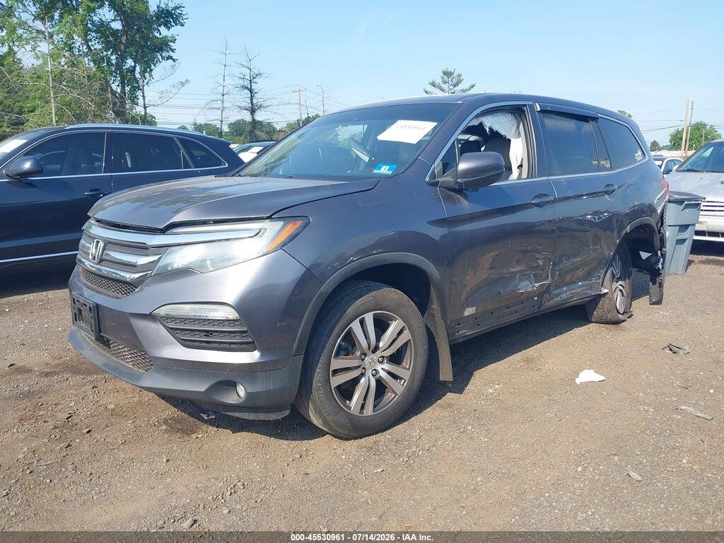 5FNYF6H57GB034257 2016 HONDA PILOT photo no. 2