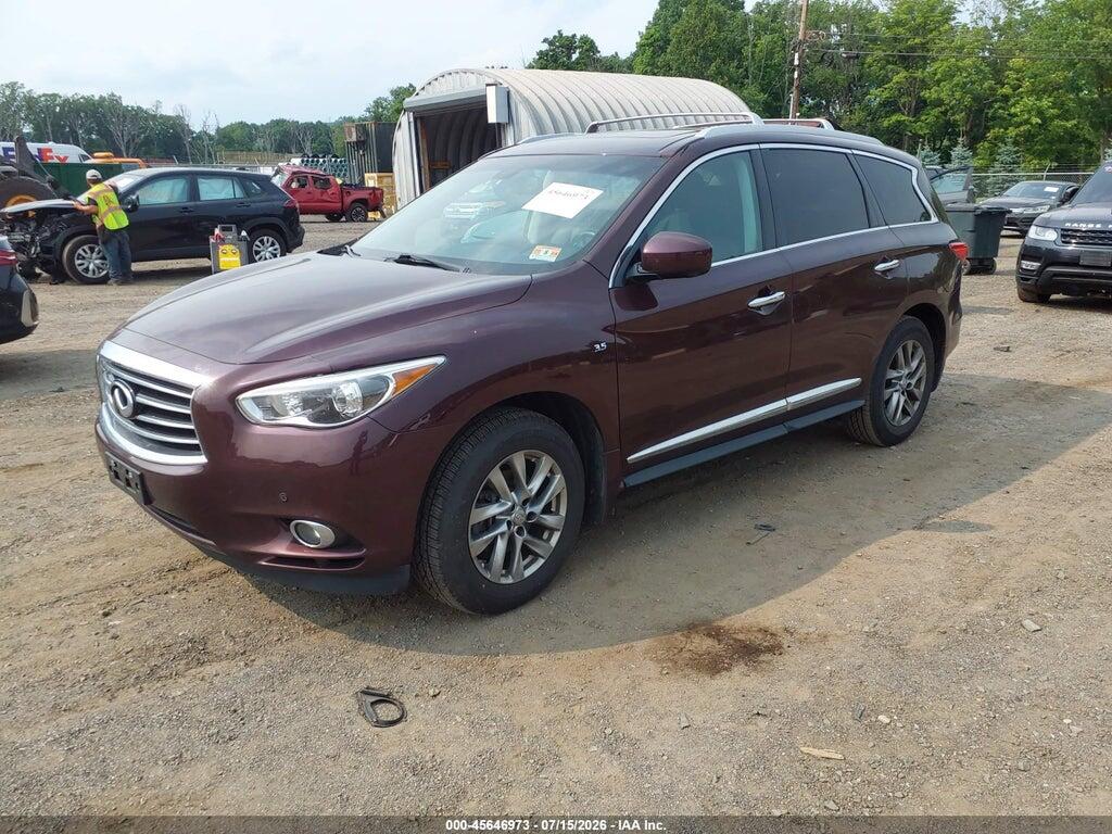 5N1AL0MMXEC516876 2014 INFINITI QX60 photo no. 2