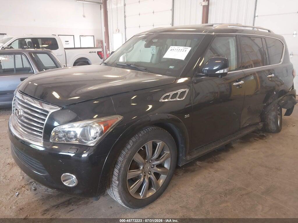 JN8AZ2NE4E9062292 2014 INFINITI QX80 photo no. 2