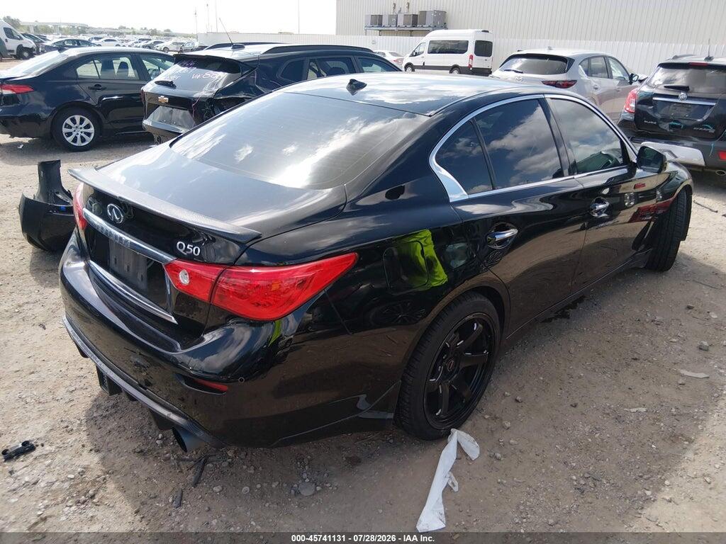 JN1EV7APXHM742263 2017 INFINITI Q50 photo no. 4