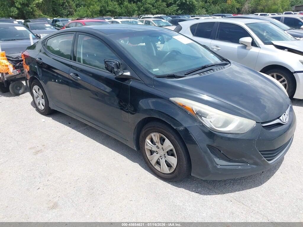5NPDH4AE2GH694666 2016 HYUNDAI ELANTRA photo no. 1