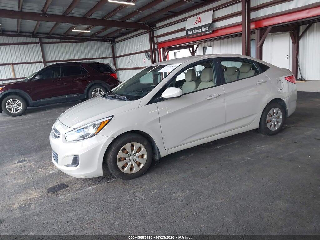 KMHCT4AE6GU092817 2016 HYUNDAI ACCENT photo no. 2
