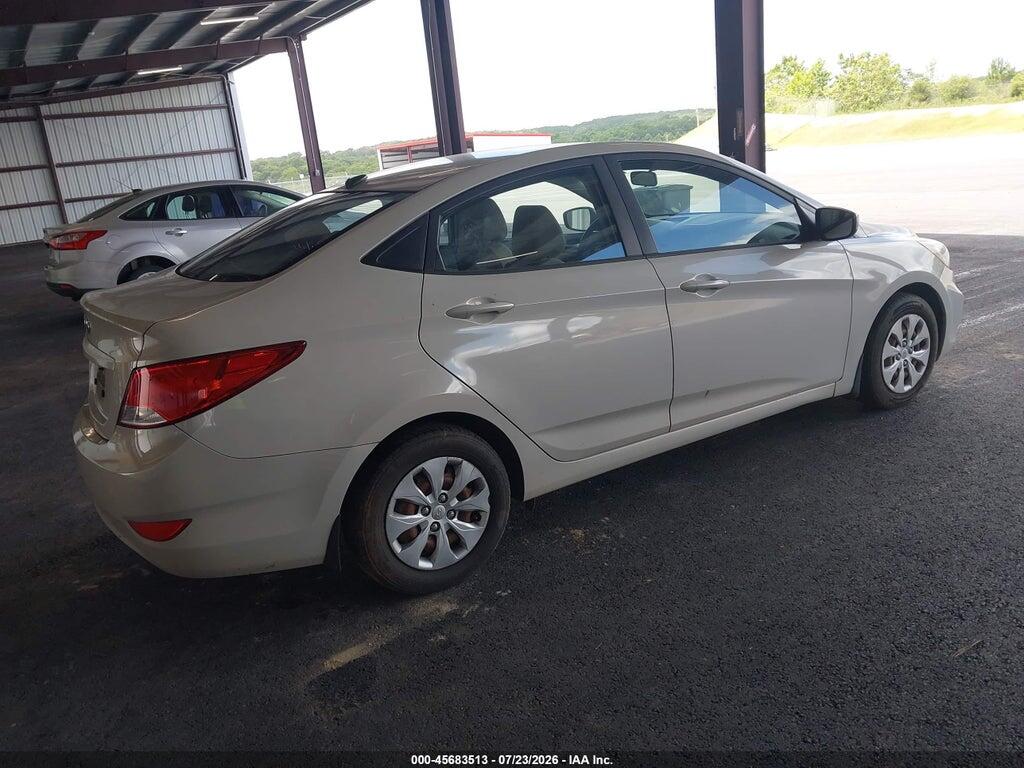 KMHCT4AE6GU092817 2016 HYUNDAI ACCENT photo no. 4